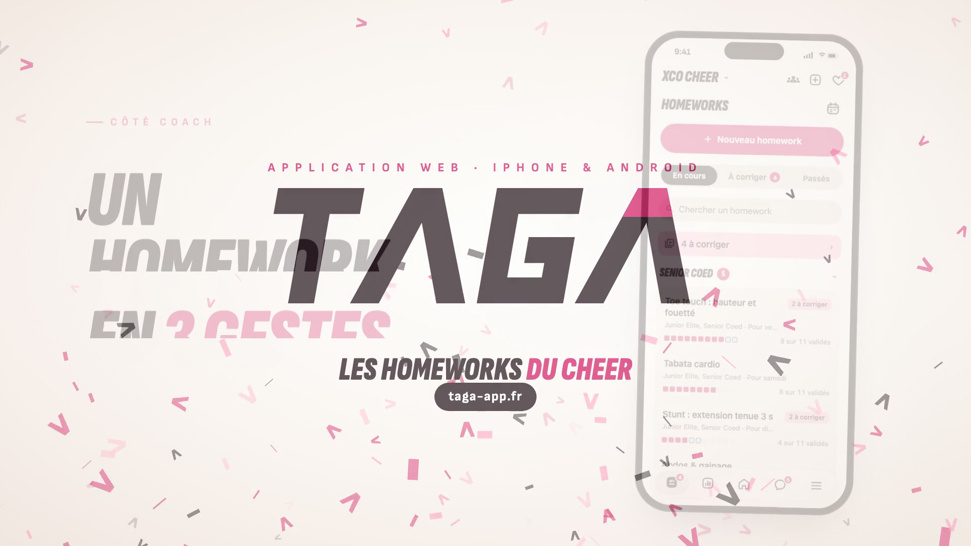 TAGA Homeworks